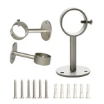 Ihrdnnr Heavy Duty Ceiling-mount Curtain Rod Brackets Fits Or 1.25 Inch R... New. Price: $22.17.