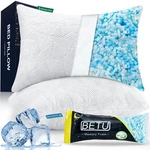 Betu Cooling Pillows Queen Size Set Of 2, Shredded Memory Foam F... New. Price: $47.91.