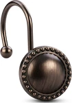 Pspftn 12-PIECE Set Of Shower Curtain Hooks Metal 1.2 Inches, Bronze New. Price: $15.79.