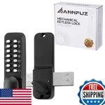 Annfuz Mechanical Keyless Keypad Entry Door Knob Lock Boltsingle-sided Passcode New. Price: $100.90.