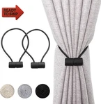 2 Pack Window Magnetic Curtain Tiebacks Holdbacks Vs Upgraded 16 Inch Decorrati New. Price: $17.48.