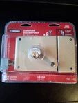 Hermex CS-70DB Classic Rim Lock, Traditional Key, Blister Pack (right) New. Price: $20.95.