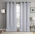Kensie Maddie Metallic Blackout Grommet Pair 38 In. X White... New. Price: $36.68.