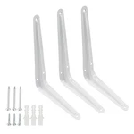 Hordion 12 Pack White Shelf Brackets 8 Inch, Heavy Duty Right Angle... New. Price: $16.86.