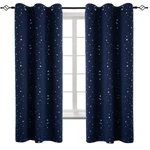 Bgment Kids Blackout Curtains For Boys Bedroom, Star Thermal Insulated New. Price: $28.33.