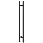 Lvyihan Matte Black Square Barn Door Handles 12/16/18/24/36/48/59 Pull Push New. Price: $115.04.