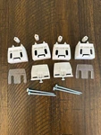 Hunter Douglas Luminette Wall Mount Brackets New. Price: $24.99.