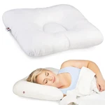 Products FIB-240 D-core Cervical Support Pillow Full Size Neck White Pre-owned. Price: $29.00.