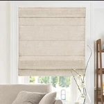 34 48 Belgian Flax Roman Shades, Cordless Privacy Blind New. Price: $29.77.