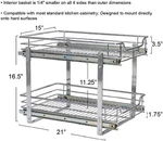 Household Essentials Glidez Multipurpose Chrome-plated Steel Pull-out/slide-out New. Price: $120.00.