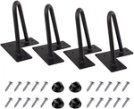 Msobaiw Hairpin Legs Inch Set Of 4, Diy Furniture Metal Table Perfect For New. Price: $27.95.