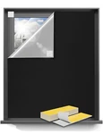 Sumobaby 50"X57" Portable Blackout Curtains, Blinds For Windows With Hook & L... New. Price: $25.90.