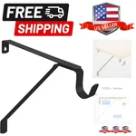 NUK3Y Heavy Duty Adjustable Shelf Rod Support Bracket Black New. Price: $35.64.