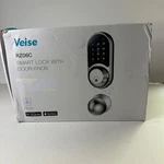 Veise RZ06C Smart Lock 2 Knob Handle Set Keyless For Front Door W/app Control Open. Price: $49.99.
