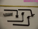 Unique Home Designs 3" Projection Bracket- 5WG900BLACK3PB Open. Price: $6.94.