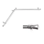 Rod Desyne CORNER-285 13/16 Curtain 28-48 Inch Satin Nickel New. Price: $87.60.