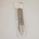 Bed Bath & Beyond Ultimate Luxury 12 Shower Curtain Rings Hooks Satin Nickel New. Price: $8.61.