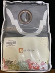 Melodieux Moroccan Room Darkening Grommet Top Curtain 52" 96" Gray 1 Panel New. Price: $28.99.