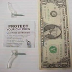 12 Blind Cord Tie Safety Cleat Sets, Clips Baby Childproof Drapery Curtain New. Price: $9.99.