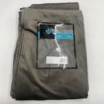 Hpd Signature Velvet Blackout Curtain Panel VPCH-140802-120, 50" X 120", Grey Open. Price: $37.25.