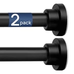 Enjoybasics Pack Adjustable Spring Tension Curtain Rods 32 To 66 Inches, St... New. Price: $35.12.