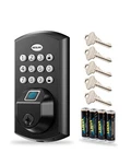 Desloc A100F Keypad Fingerprint Door Lock, 175*130*91.1MM, Matte Black New. Price: $70.99.