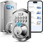 Teeho TE012W Wifi Smart Fingerprint Door Lock App Control Alexa Compatible New. Price: $30.00.
