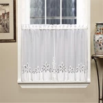 Today's Curtain Todays Plymouth Classic Battenburg Applique Sheer New. Price: $50.76.
