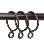 Rod Desyne 10 Curtain Eyelet Rings, Cocoa New. Price: $17.51.