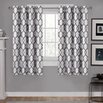 Home Curtains Light Filtering Linen Blend Grommet Top Panel Pair 54 X 63 New. Price: $30.16.
