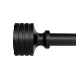 Rods For Windows 32 To 45 Inch, 1 Matte Black Heavy Duty Curtain... New. Price: $30.33.