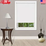 Achim Tear Down Cordless Vinyl Roller Shade 72"L X 37"W - White Room Darkening New. Price: $19.97.