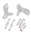 4 Pack Roller Shade Outside Window Frame Mount Steel Brackets Set Of 8 New. Price: $10.00.
