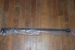 Kenney Standard Decorative Window Curtain Rod Black 5/8" Dia. X 28-48" KN71606 Open. Price: $7.90.
