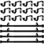 4 Curtain Rods Bulk For Windows Adjustable Set Heavy D... New. Price: $100.26.