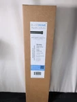 Blasthome Luxury 17" Custom Clear Acrylic Side Mount Curtain Rods Set Of 2 New. Price: $99.99.