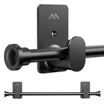 Znonox Curtain Rods Drilling For Windows To 30"-45", Black New. Price: $14.76.