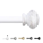 H.versailtex 16.2-43.8" Adjustable 3/4" Dia Curtain Rods For Windows New. Price: $35.92.