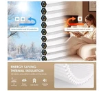 Lazblinds No Tools Drill Cordless Cellular Shades, Light Filtering Honeycomb New. Price: $21.99.