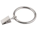 Coideal Curtain Rings With Clips Silver 55MM,10 Pack Extra New. Price: $12.59.