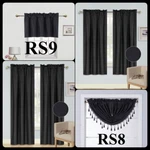 Blackout Curtain Window Panel Or Valance Rod Pocket Foam Lined (RS8/RS9/R64) New. Price: $20.40.