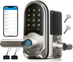 Veise RZ09 Smart Lock, 7-IN-1 Keyless Entry With Handle Set, App Control New. Price: $92.69.