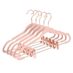 Mizgi Premium Velvet Pants With Clips (pack Of 20) Slim Skirt Hangers- New. Price: $40.99.