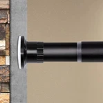 Ashleyriver Room Divider ROD-83-122 Inch, Black New. Price: $39.95.