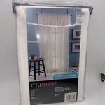 Stylemaster Splendor Batiste Rod Pocket Panel White 84 Length New. Price: $12.00.