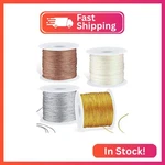 Shappy 440YARDS X 1MM Metallic Cord Tinsel Rope For Gift Wrapping And Craft Diy, New. Price: $14.20.