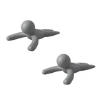 Home Door Stopper 2 Pack - Heavy Duty Soft Touch Grey Umbra New. Price: $35.99.