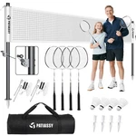 Patiassy Professional Badminton Set With Carbon Aluminum Rackets Se... New. Price: $162.26.