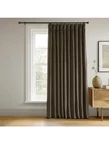 Exclusive Fabrics Signature Blackout Velvet Curtain Collection 100" 108" Java New. Price: $24.99.