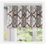 Driftaway Alexander Spiral Geo Trellis Pattern Window Curtain Valance Brand New. Price: $25.00.